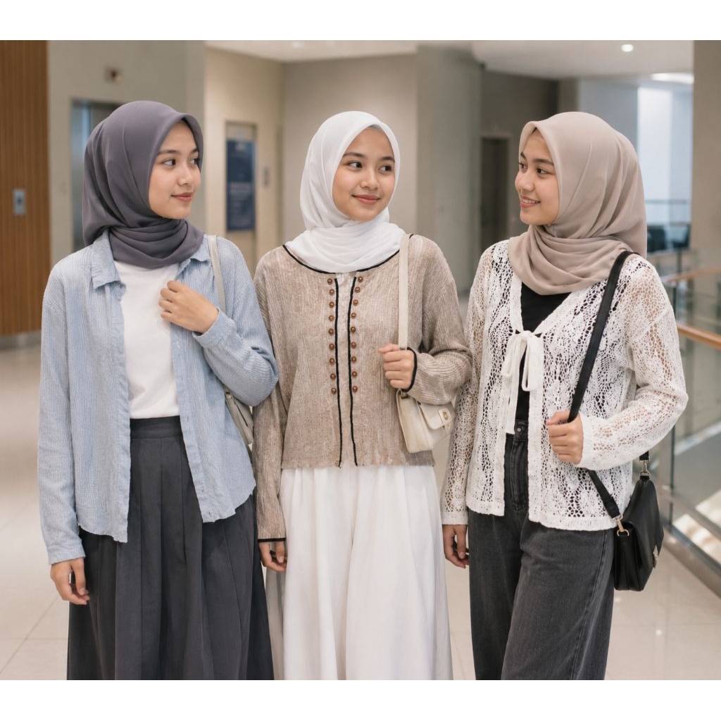 cardi anak remaja tanggung. size ld. 90-100