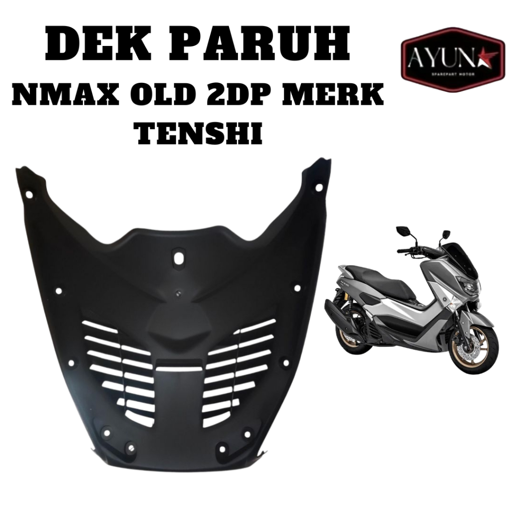 cover front lower dek paruh nmax old dek penahan lumpur nmax Old 2DP Merk Tenshi