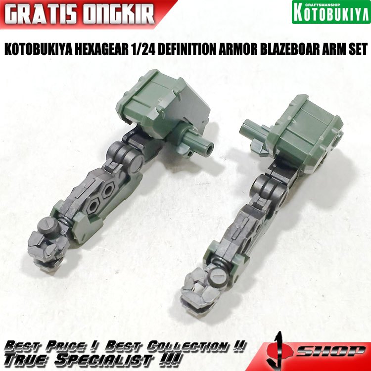 KOTOBUKIYA HEXA GEAR / HEXAGEAR 1/24 DEFINITION ARMOR BLAZEBOAR ARM SET KOTO531