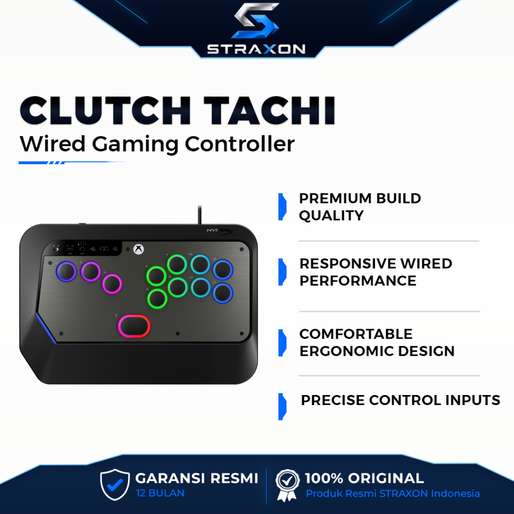 HyperX Gaming Clutch Tachi Wired - USB-C Black Podcast Streaming Condenser Mic XBOX  Original