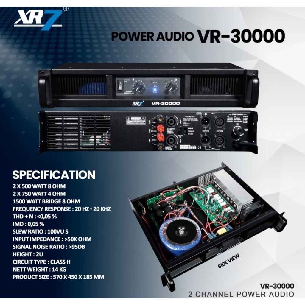 Power Amplifier soundbest  Xr7 Vr30000 Original