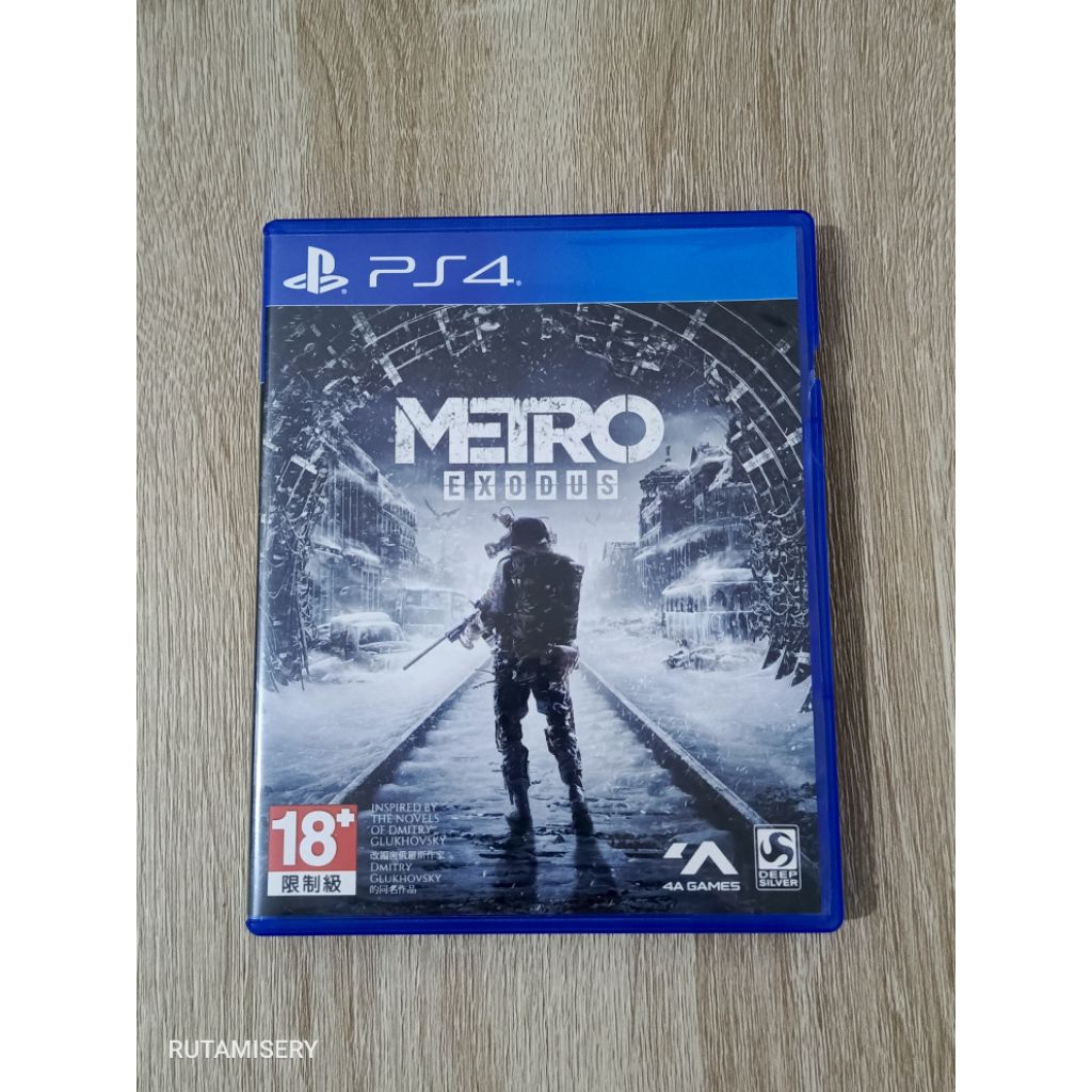 METRO EXODUS Region 3 kaset bd ps4