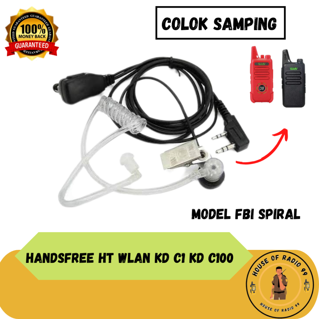 Handsfree HT WLN KD C1 KD C2 HT KSUN Earphone HT WLN KDC 1 KDC 2 HT KSUN TALI SEPATU BARU
