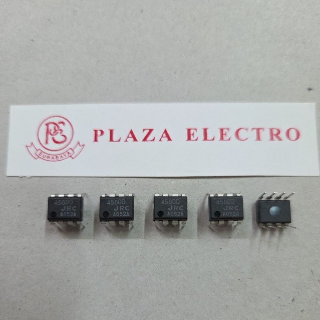 IC ST JRC4580 TR TRANSISTOR ASLI ORIGINAL JRC 4580 JRC4580D KUALITAS BAIK