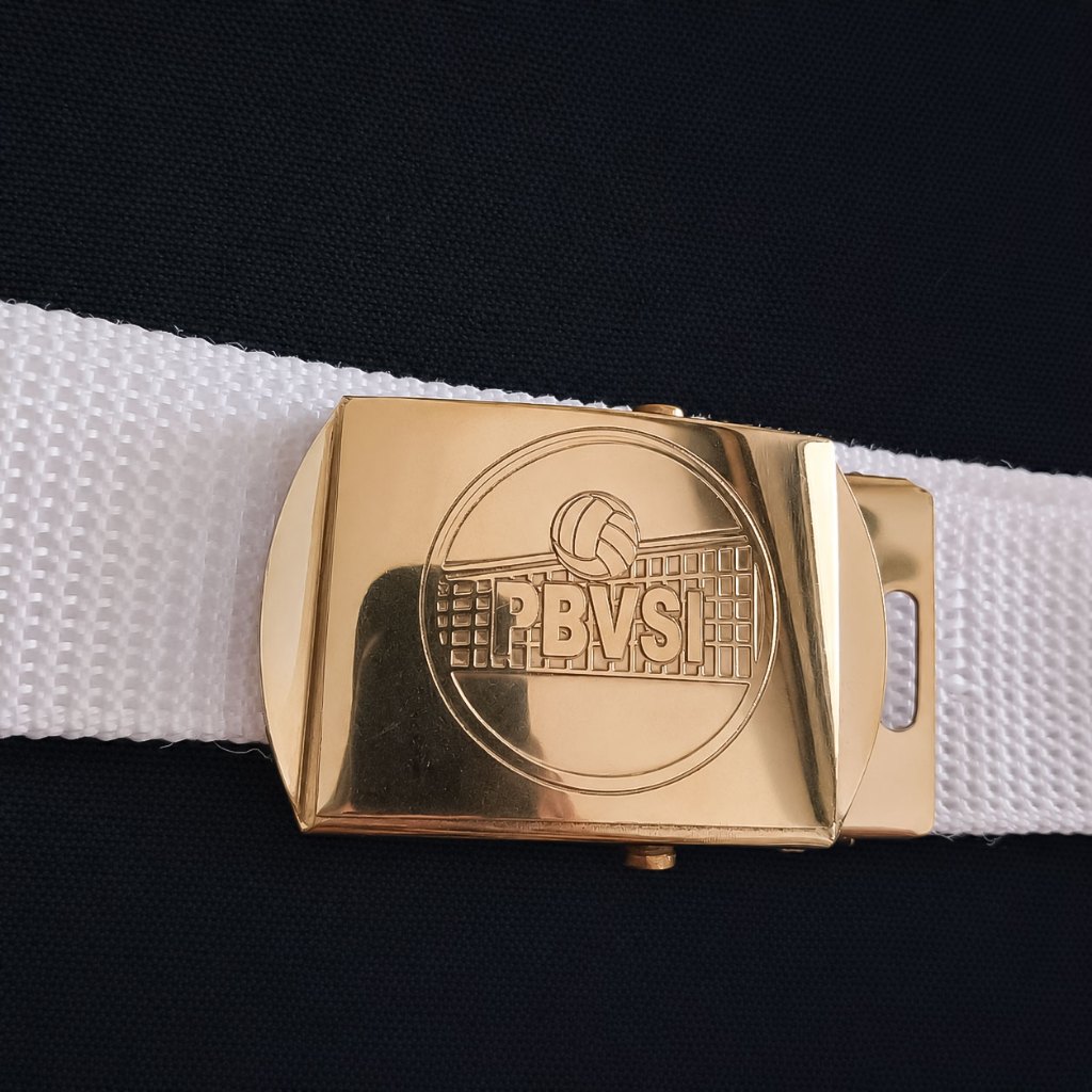 Sabuk Ikat Pinggang PBVSI Indonesia Bola Voli - Sabuk Logo PBVSI