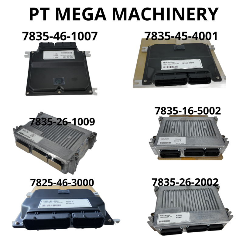 Papan komputer Komatsu-7 kompatibel dengan suku cadang excavator PC130, PC200, 300, 400, dan 450.