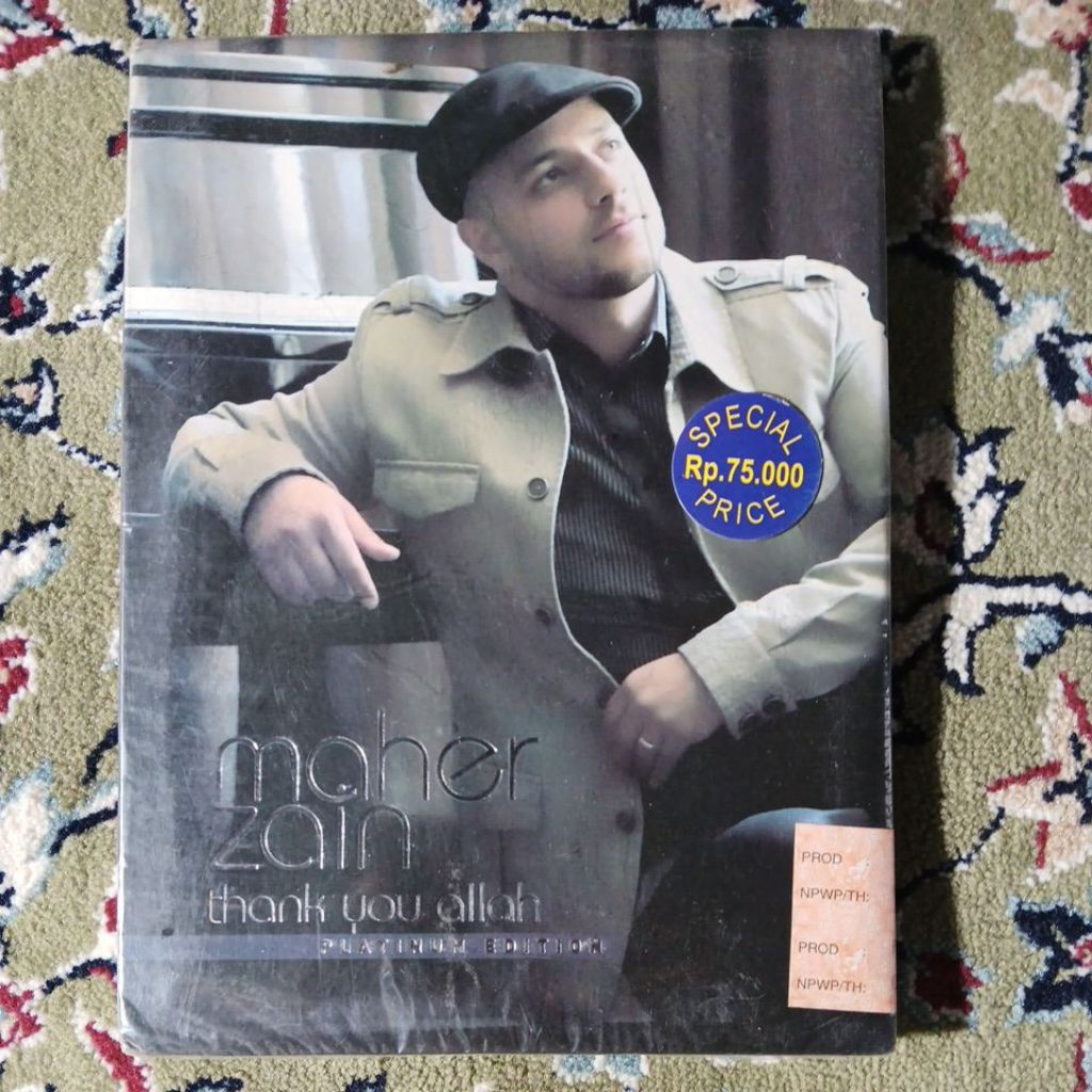CD MAHER ZAIN - THANK YOU ALLAH - 2 DISC PLATINUM EDITION (SEGEL)