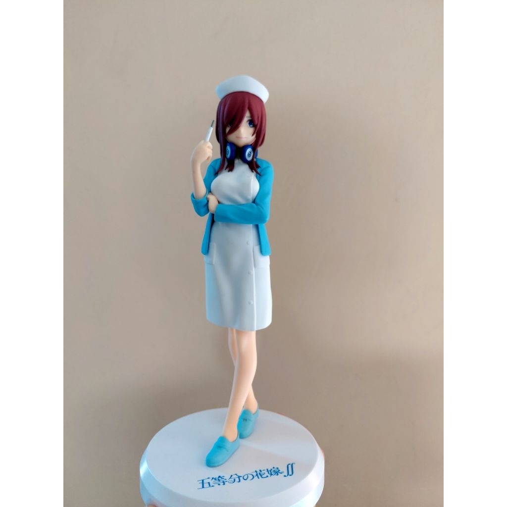 sega figure spm miku nakano anime nurse version