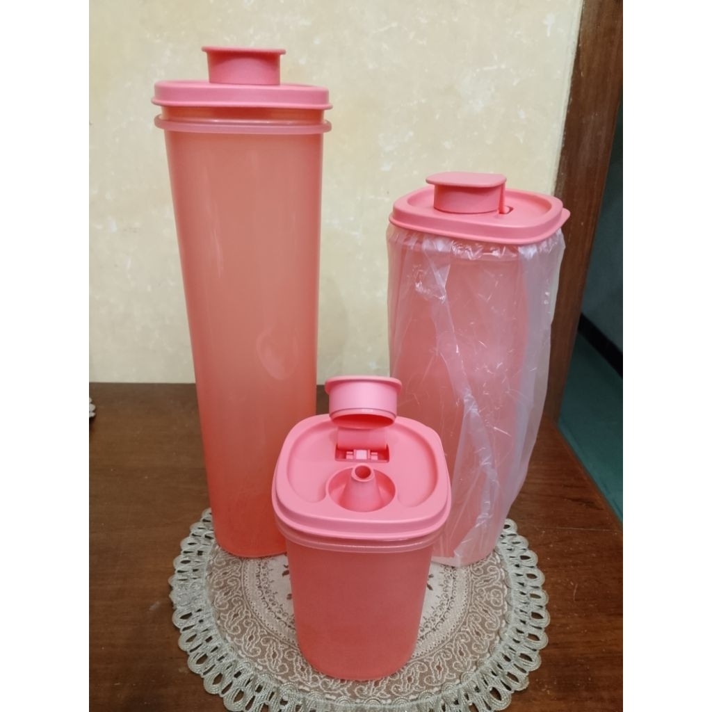 RAJA- Cooking Oil Saver (3) Tupperware Botol wadah minyak/ kecap