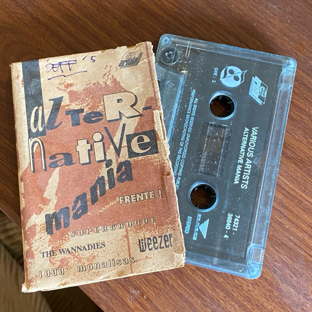 KASET PITA ALTERNATIVE MANIA - SUPERGROOVE THE WANNADIES MONALISAS
