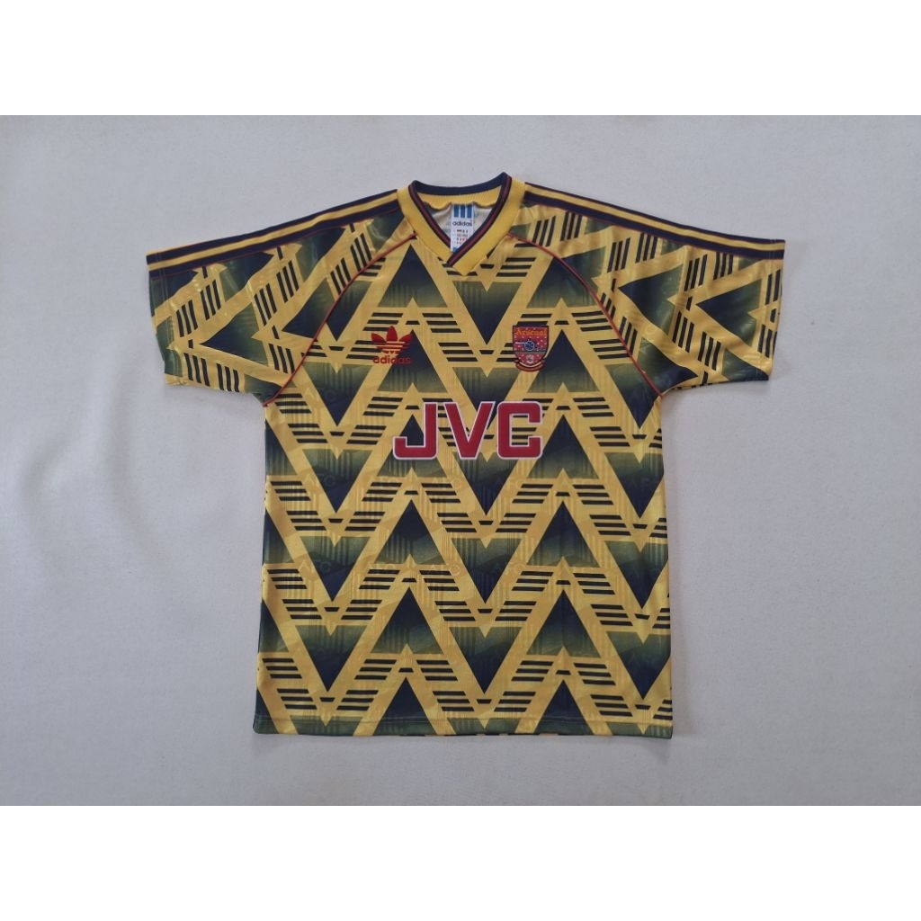 JERSEY ADIDAS ARSENAL AWAY TAHUN 1991-1993 ORIGINAL 100%