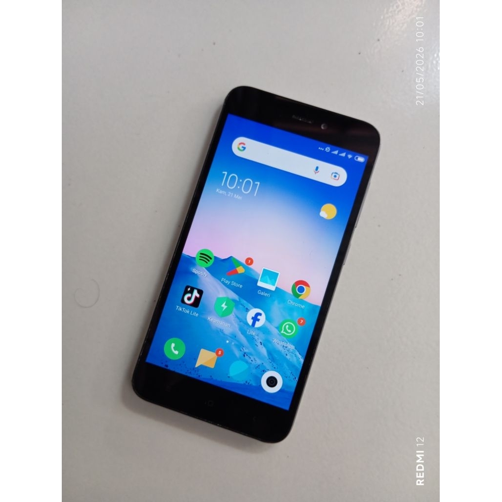 Xiaomi Redmi 5A normal segel original tidak ada minus