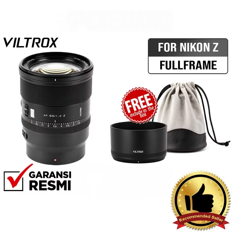 Lensa Viltrox 85mm F1.4 Pro For Nikon Z Mount