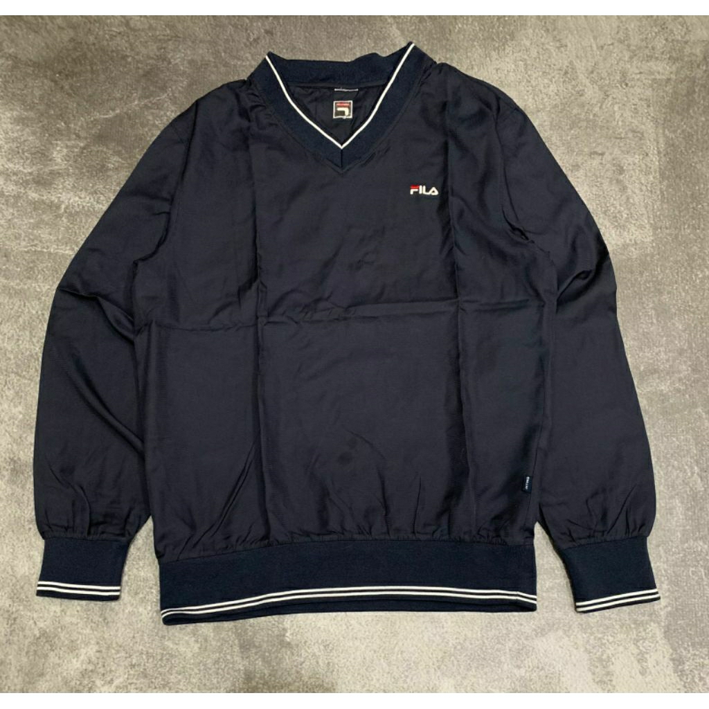 fila windbreaker v-neck