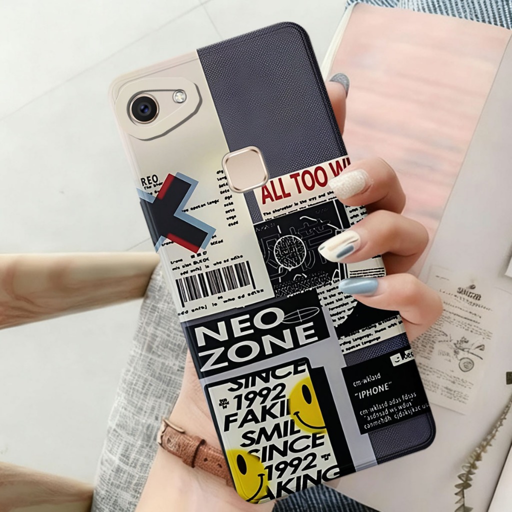 Case VIVO 1716, 1850, Y79A, 1718 Fashion Case Softcase Macaron Protect Camera Kesing Hp Casing Hp Pe
