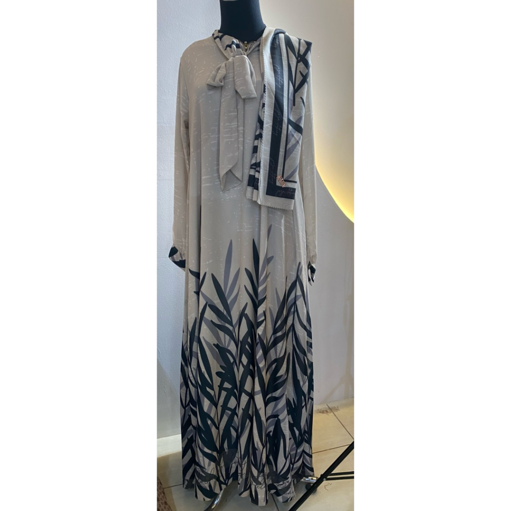 [JOZA CLOTHING] GAMIS SYARI / DRESS SET PRINTING " NUMA SALACA " BY JOZA CLOTHING