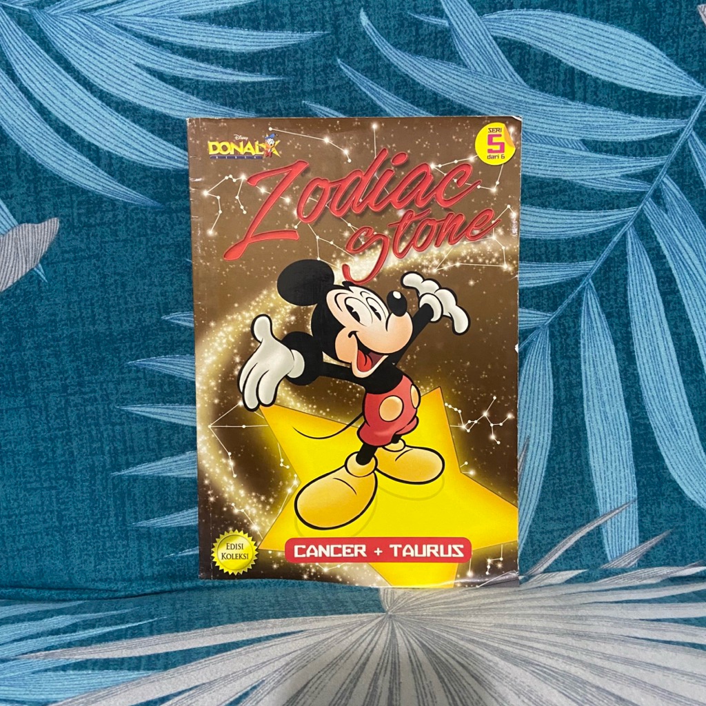 Komik Donal Bebek Edisi Koleksi Zodiac Stone Seri 5 Cancer Taurus Walt Disney FULL COLOR