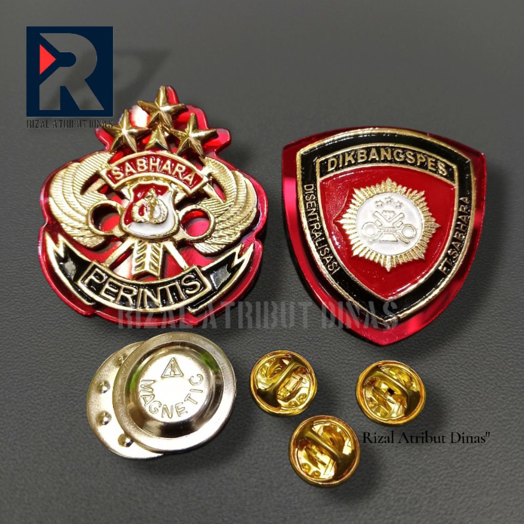 Pin Perintis Sabhara/Pin Dikbangspes Sabhara/Brevet Perintis Sabhara/Brivet Perintis Sabhara Polri F