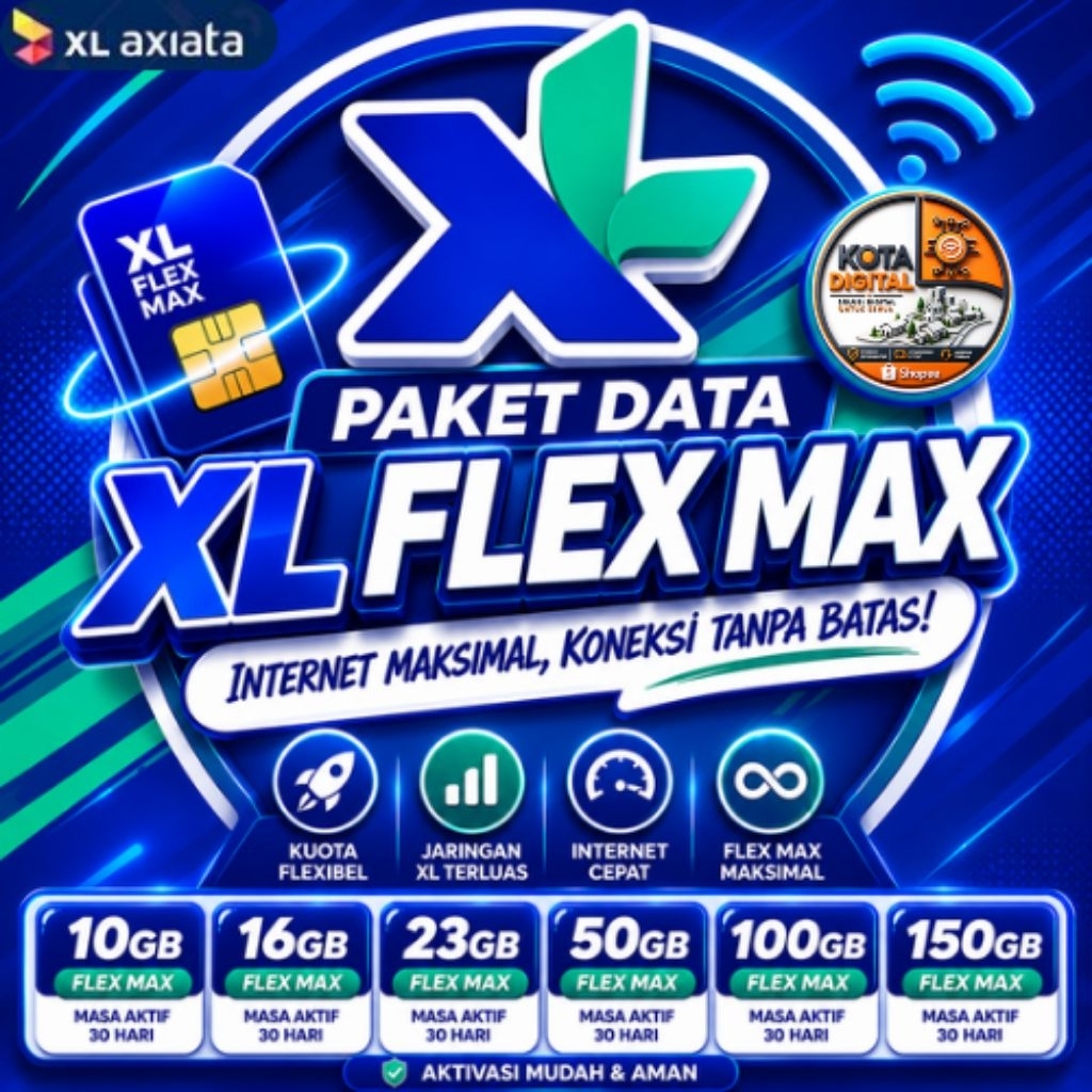 Paket Data XL Xtra Combo | Kuota Utama | Cepat Masuk Internet 24 Jam Resmi