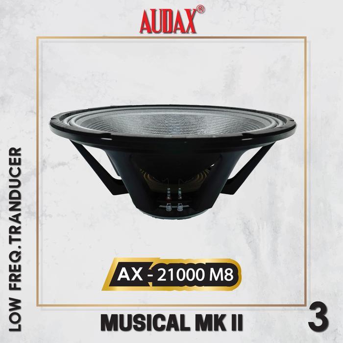 Audax Speaker 21″ AX-21000 M8 / AX21800 M8 – Full Range Low Freq. Transducer