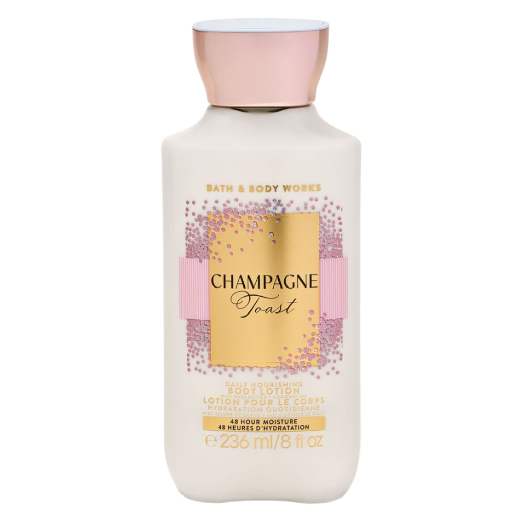 BBW Champagne Toast Body Lotion 236ml 24hour Moisture Original Bath and Body Works