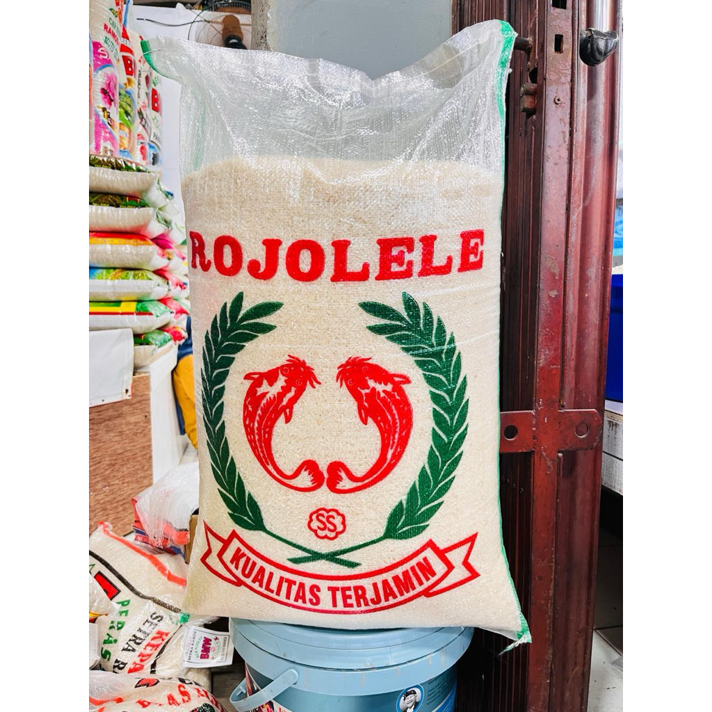 beras rojo lele Delanggu 25kg