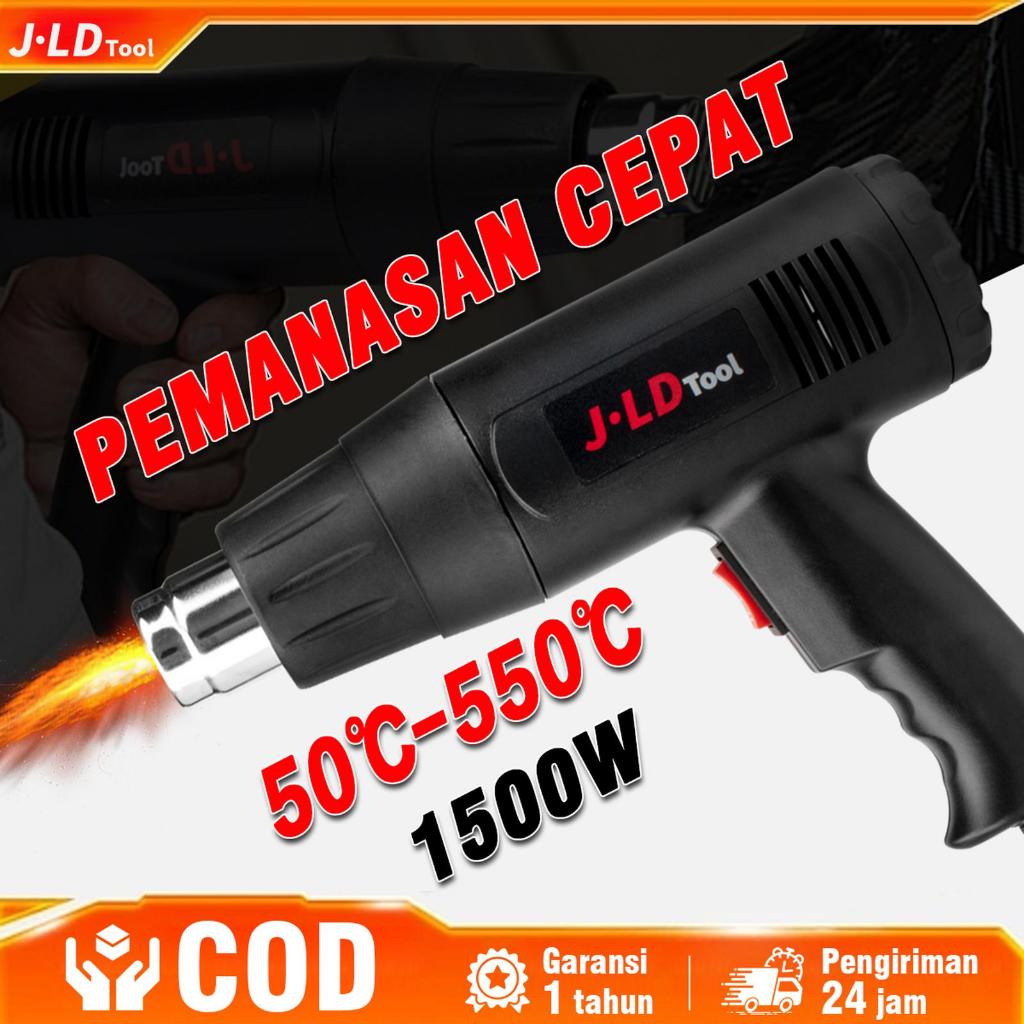 JLD Hot Gun Mesin Pemanas Angin Panas High&Low J598 Hot Air gun Heat Gun Alat Pemanas Multifungsi