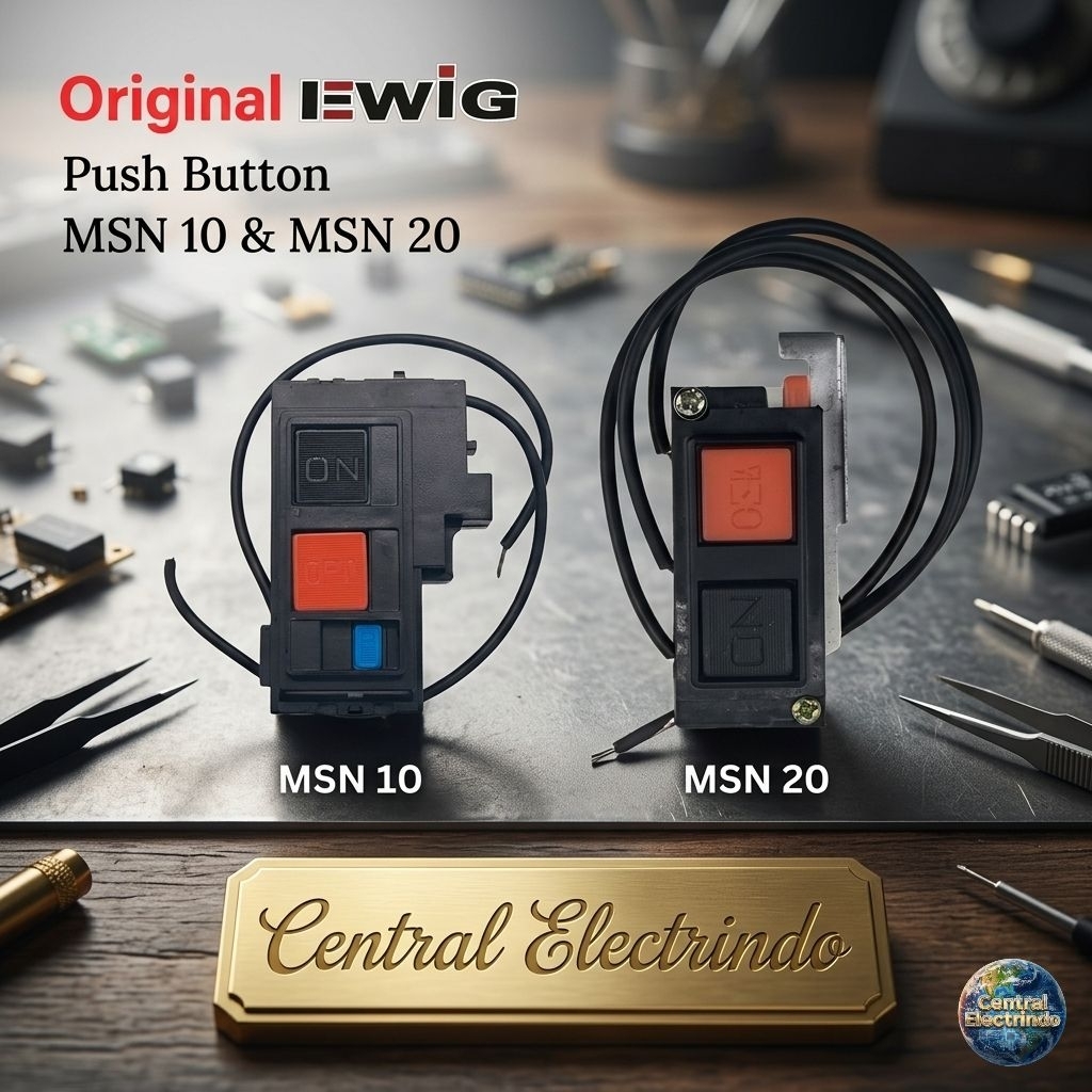 Push Button Magnetic Starter EWIG MSN 10 & MSN 20.