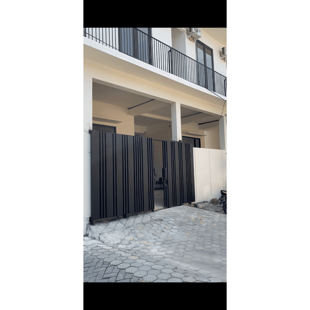Pagar Rumah Plat Minimalis Sidoarjo