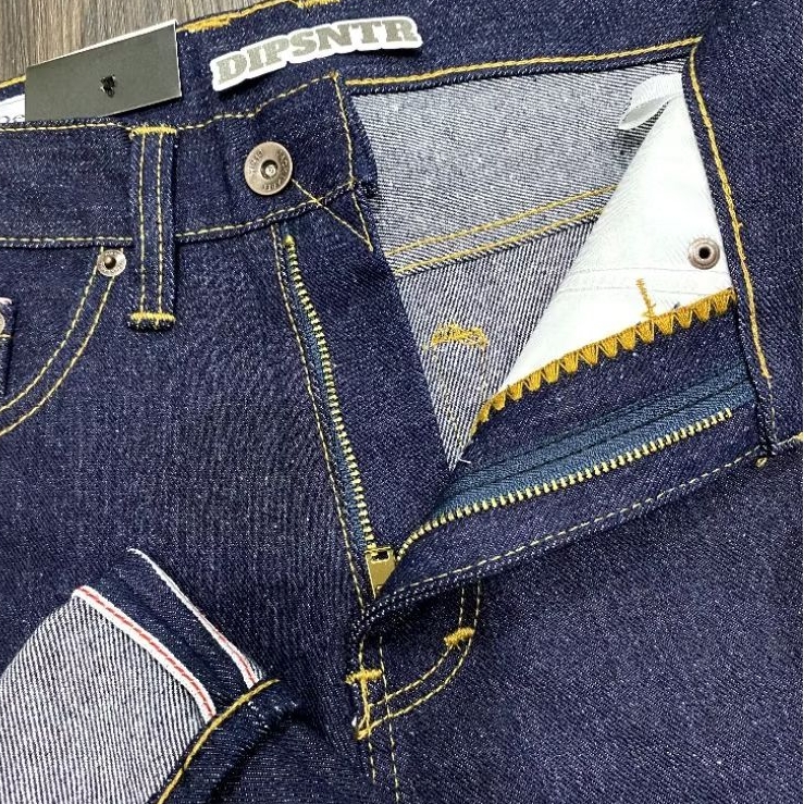 DENIM SELVEDGE ACCENT 16OZ/RAW DENIM/DENIM/CELANA PANJANG PRIA