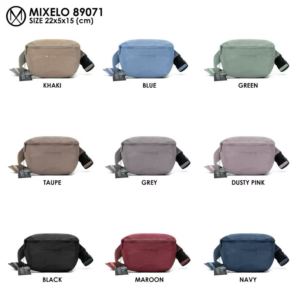 Tas Selempang / Waistbag Mixelo Multifungsi Premium Quality #mixelo89071