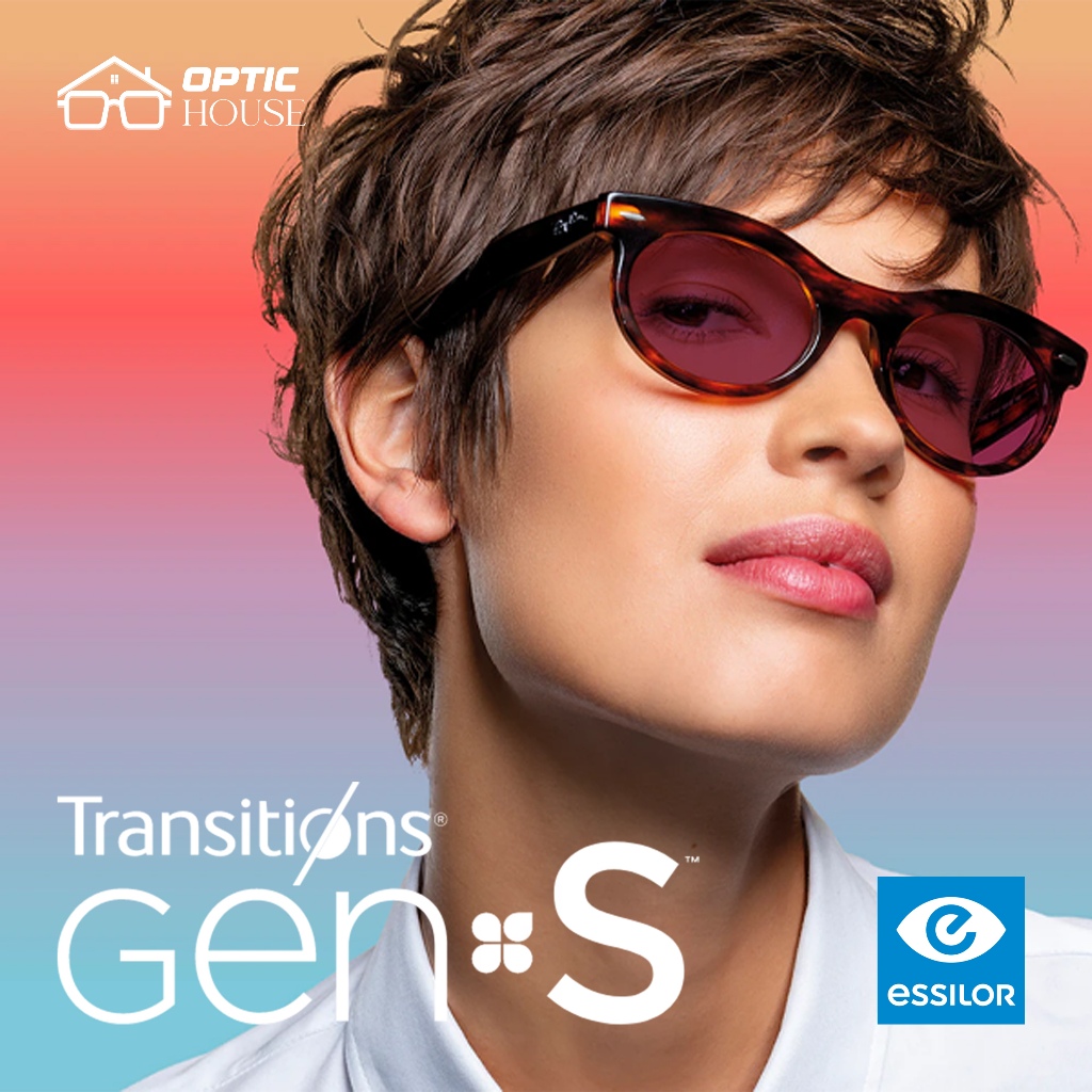 Lensa Kacamata Essilor Transitions Gen S Eyezen Start Boost Kids Crizal Sapphire HR Orma 1.5 Airwear