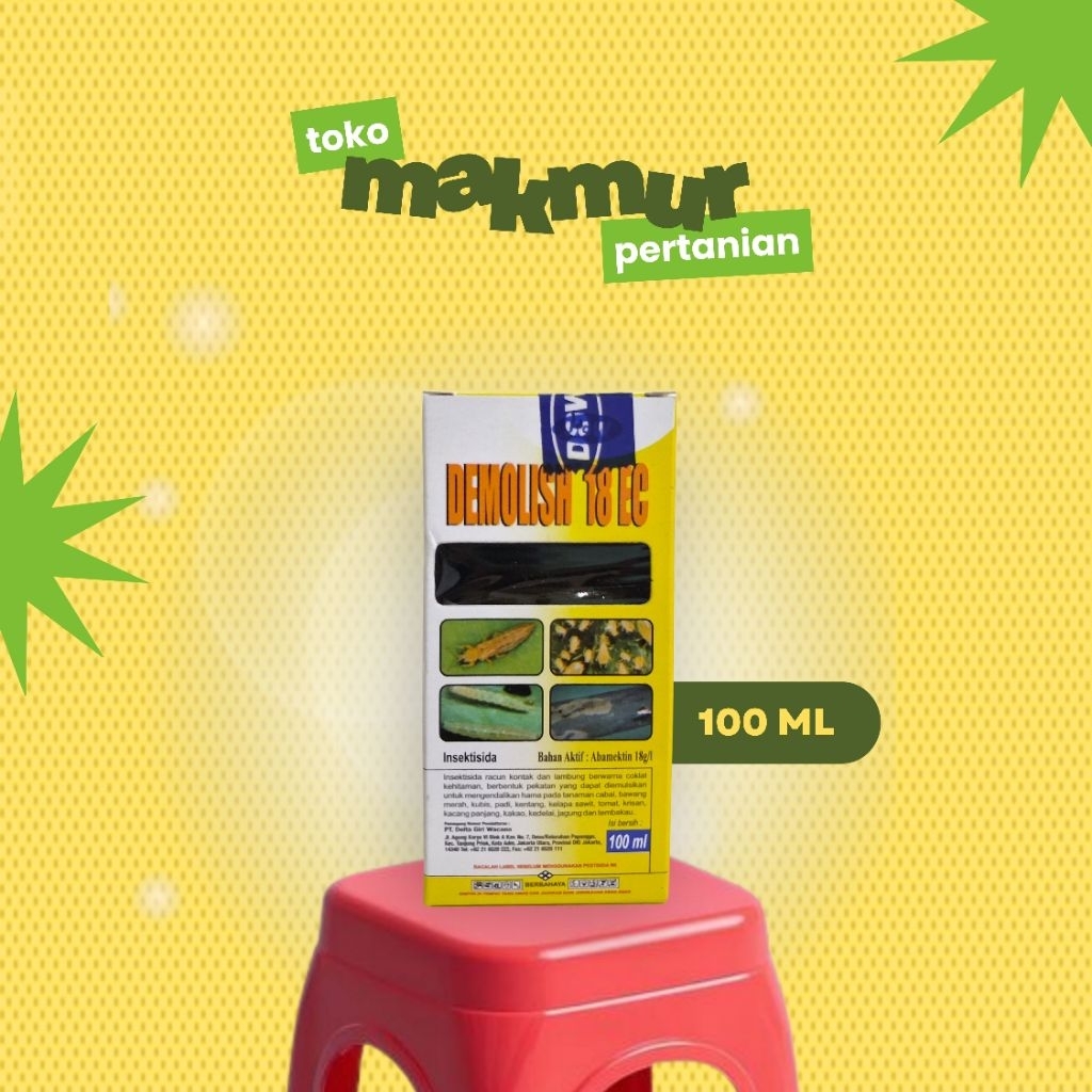 DEMOLISH 100 ML ( gratis kaos )