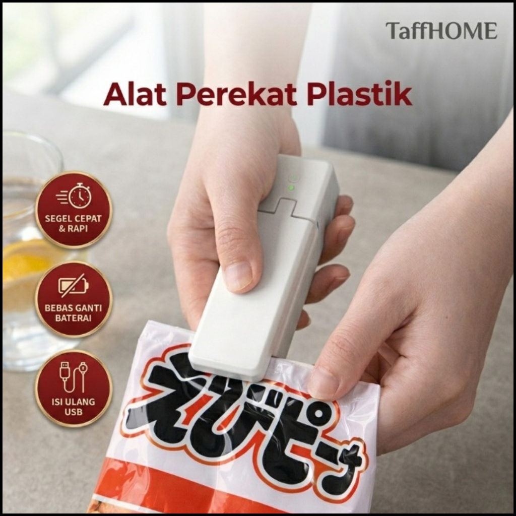 ALAT PEREKAT PLASTIK KEMASAN ELEKTRIK | PEREKAT PLASTIK UNTUK JUALAN