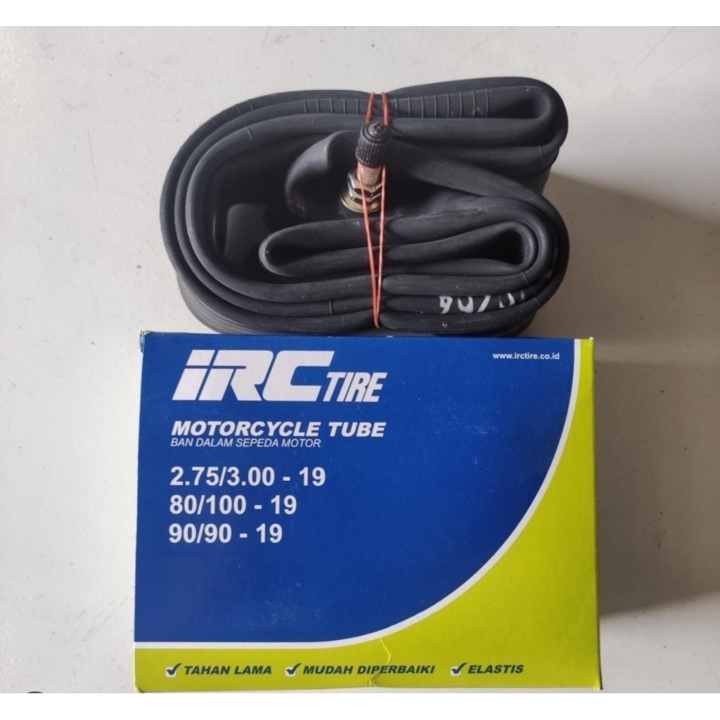 BAN DALAM MOTOR RING 19 275/300-19 80/100-19 70/100-19 90/90-19 ORIGINAL IRC