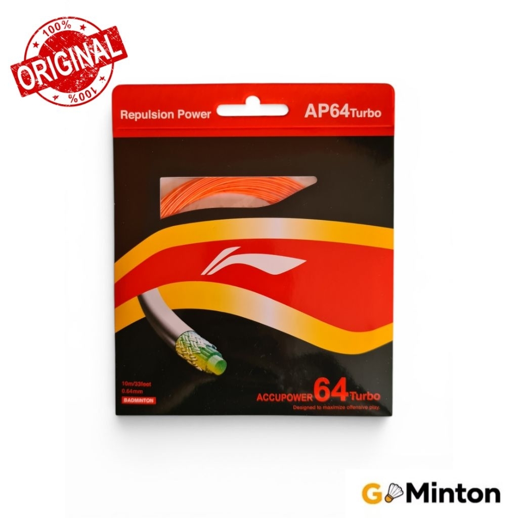Senar Lining Ap64 Turbo Senar Raket