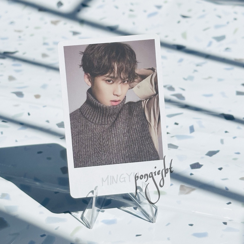 Photocard Official Seventeen Mingyu Incomplete Pola