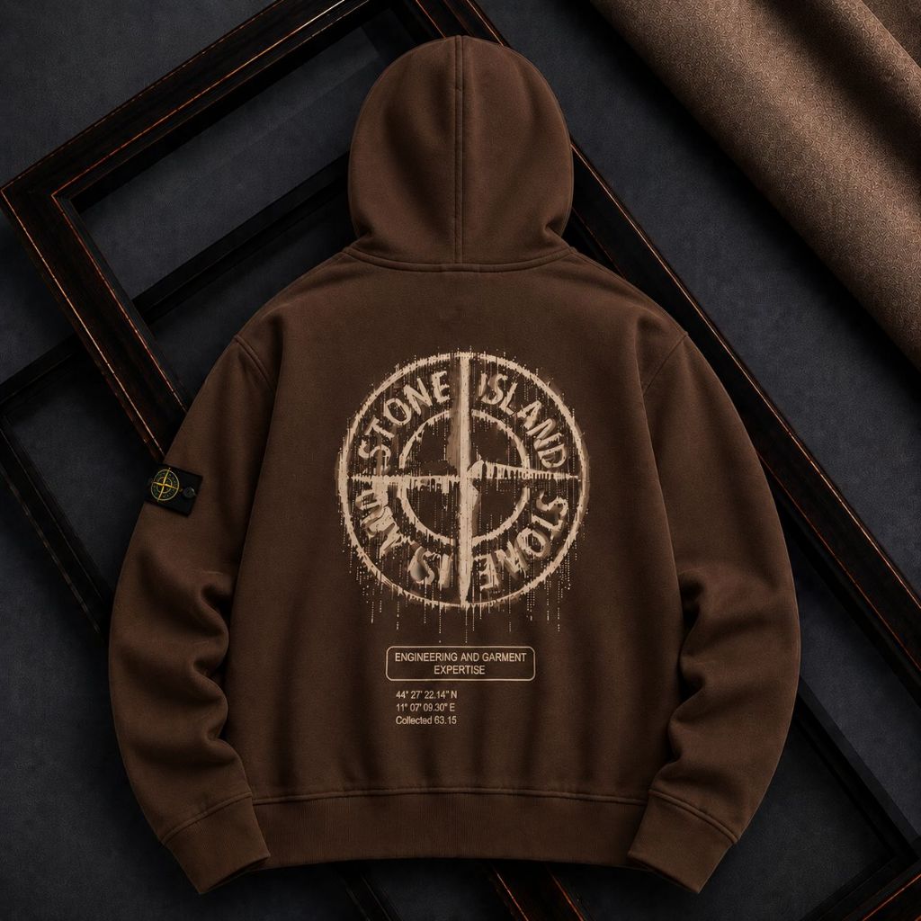 HOODIE PRIA STONE ISLAND JAKET HOODIE STONE ISLAND BIG LOGO