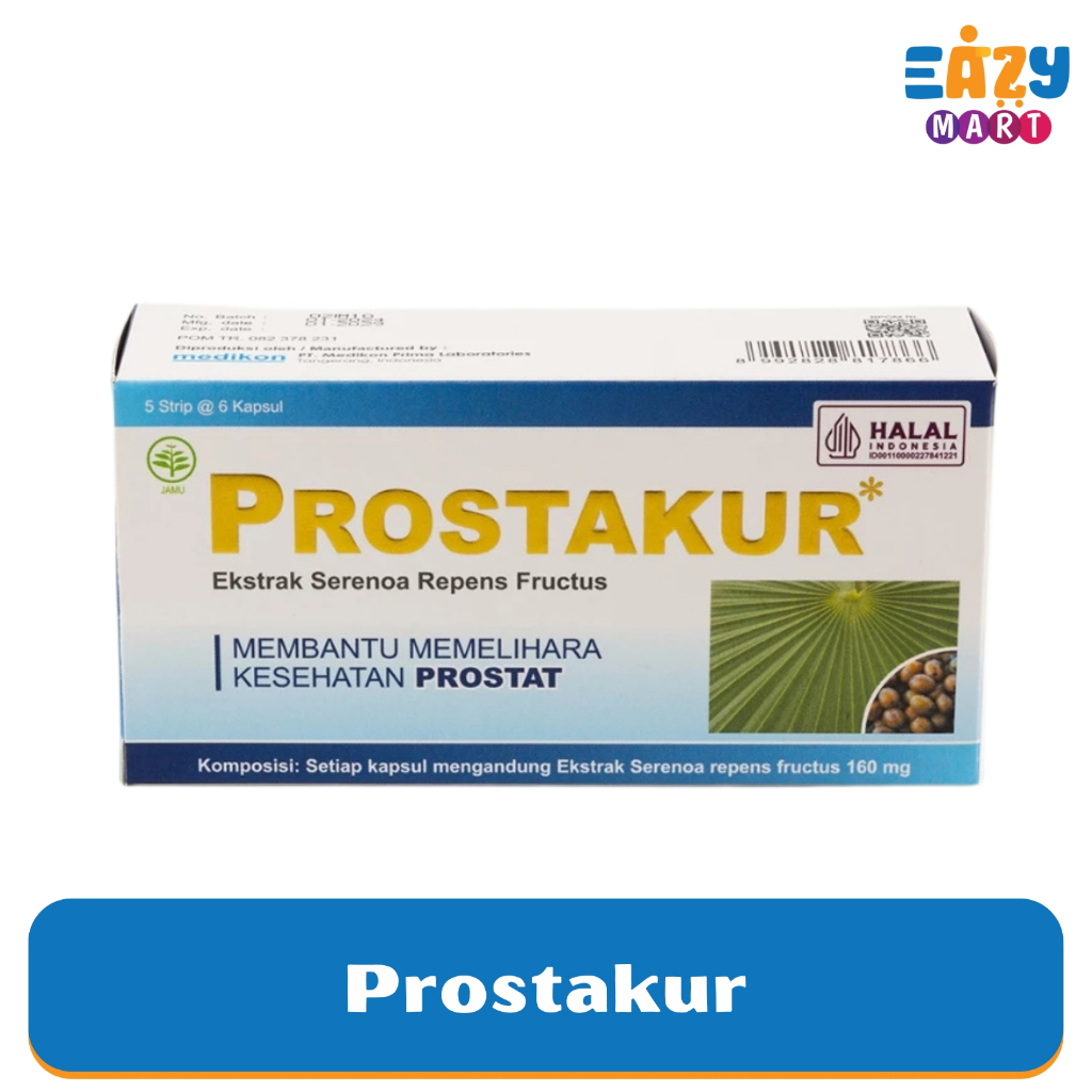Prostakur Isi 30 Kapsul Obat Prostat