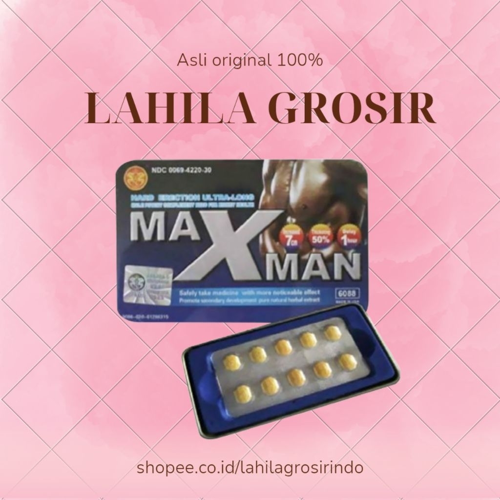MaX man suplemen pria original import