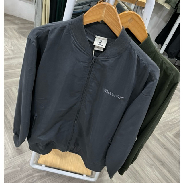 Jaket 3Second Bomber Polyester Twill Original Terbaru Regular Fit