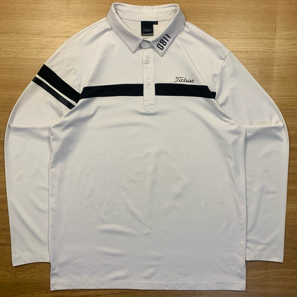 T-shirt kerah TITLEIST LUXURY Golf Cakep bgt LIKE NEW (L)