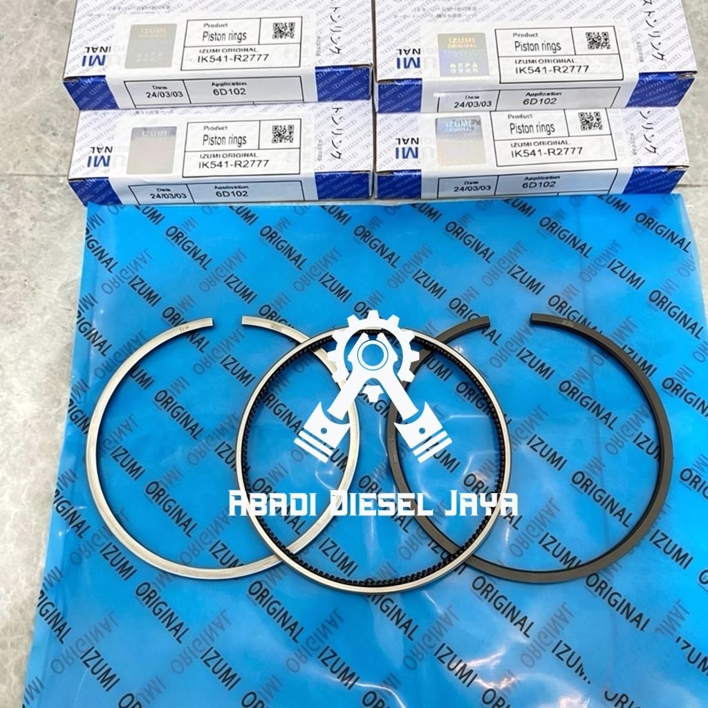 RING PISTON PC200-7 6D102 IZUMI