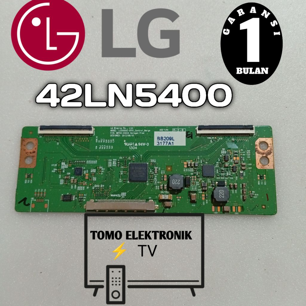 tkon tcon tv lg 42LN5400 mesin tv tikon lg 42 inch