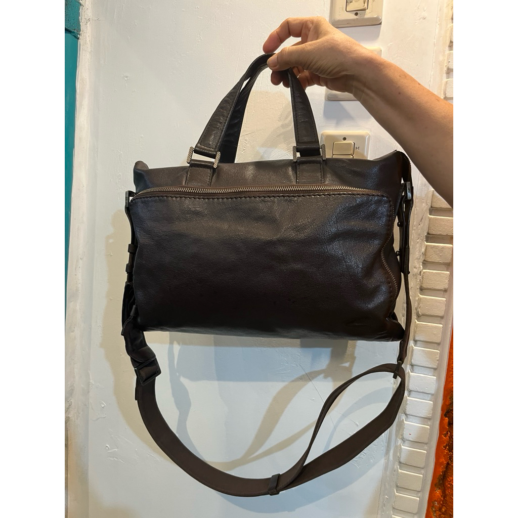 Tas Selempang Kulit Second