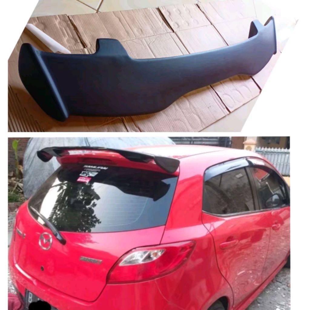 spoiler Mazda 2 Mugen sporty