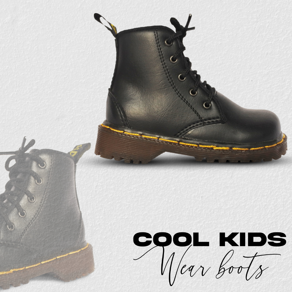 Sepatu Boot Anak Dr.Martens Sepatu Safety Anak Laki