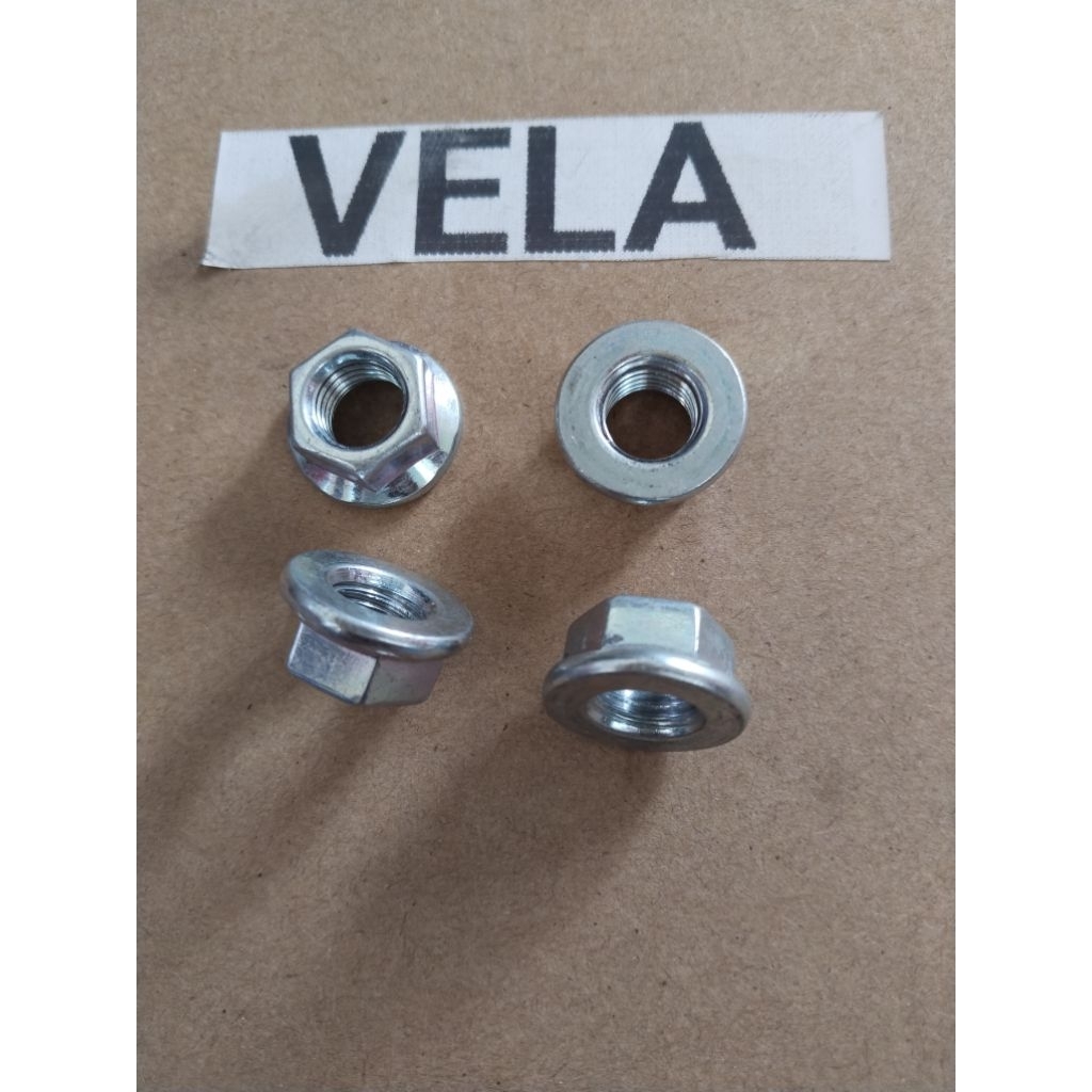 jual mur fleng kunci 14 drat M10 tinggi 8.8 drat halus
