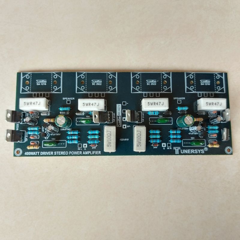KIT DRIVER POWER 400WATT STEREO SANKEN TUNERSYS