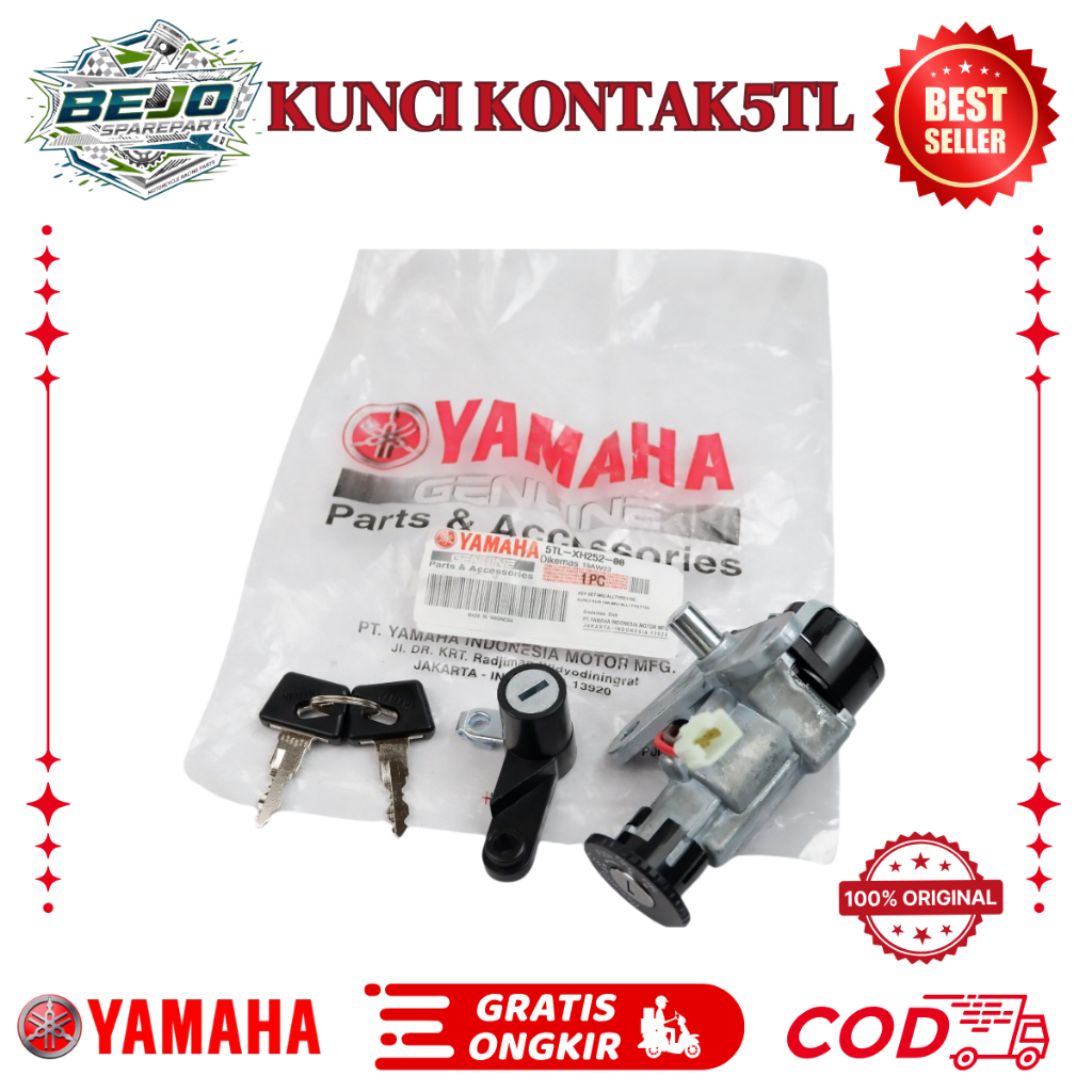 Kunci Kontak 5TL Motor Yamaha Mio Sporty Mio Smile